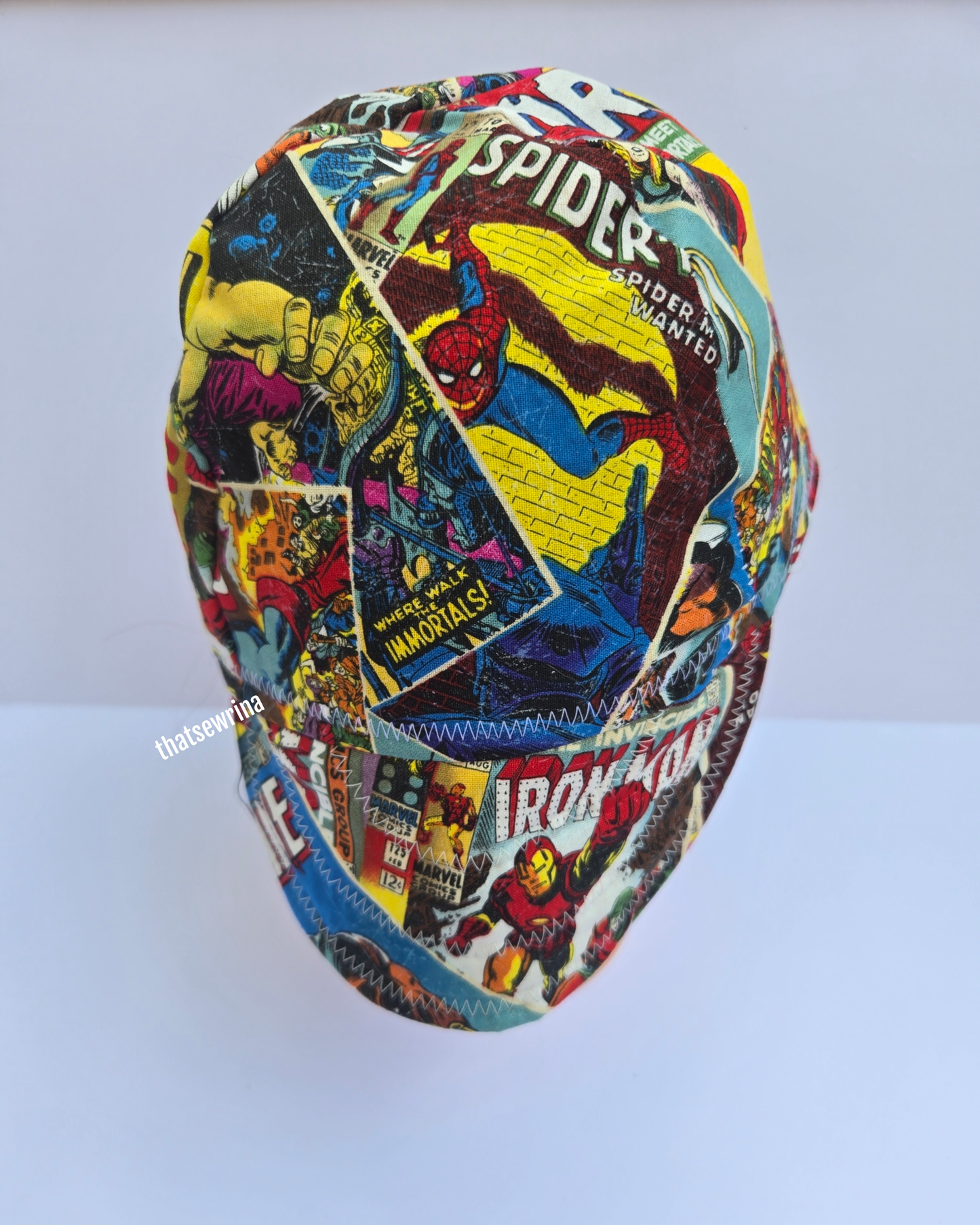 Welding Cap super hero comics