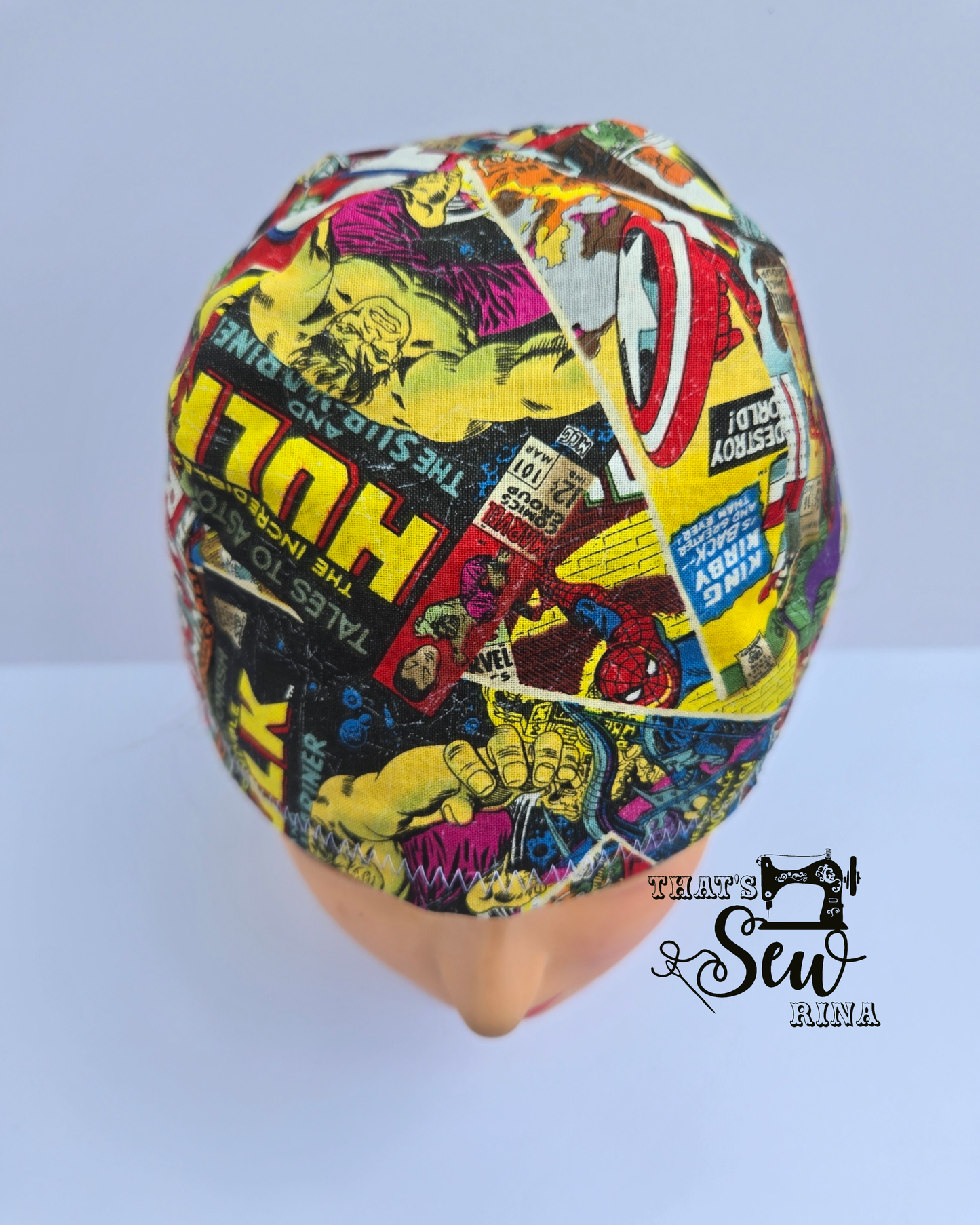 Welding Cap super hero comics
