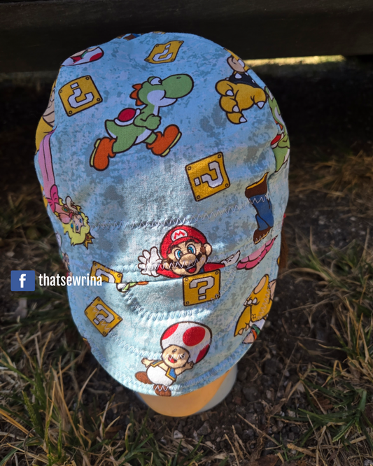 Welding Cap Super Mario Bros gray