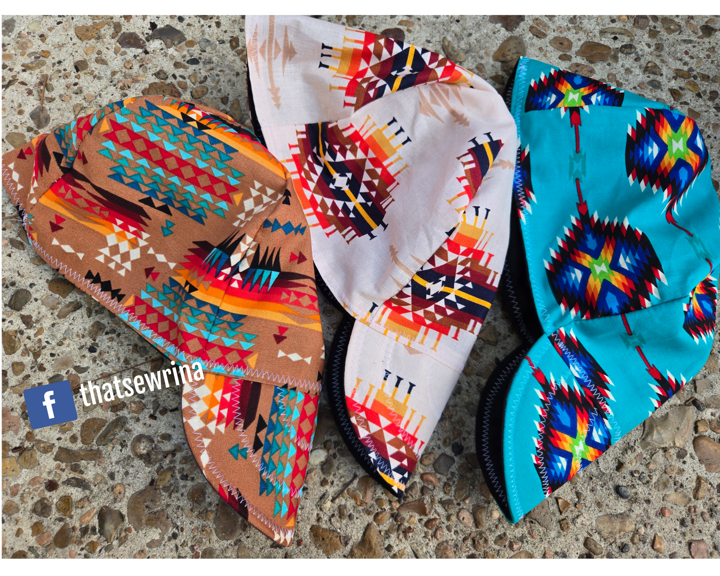 Welding Cap Beige Aztec