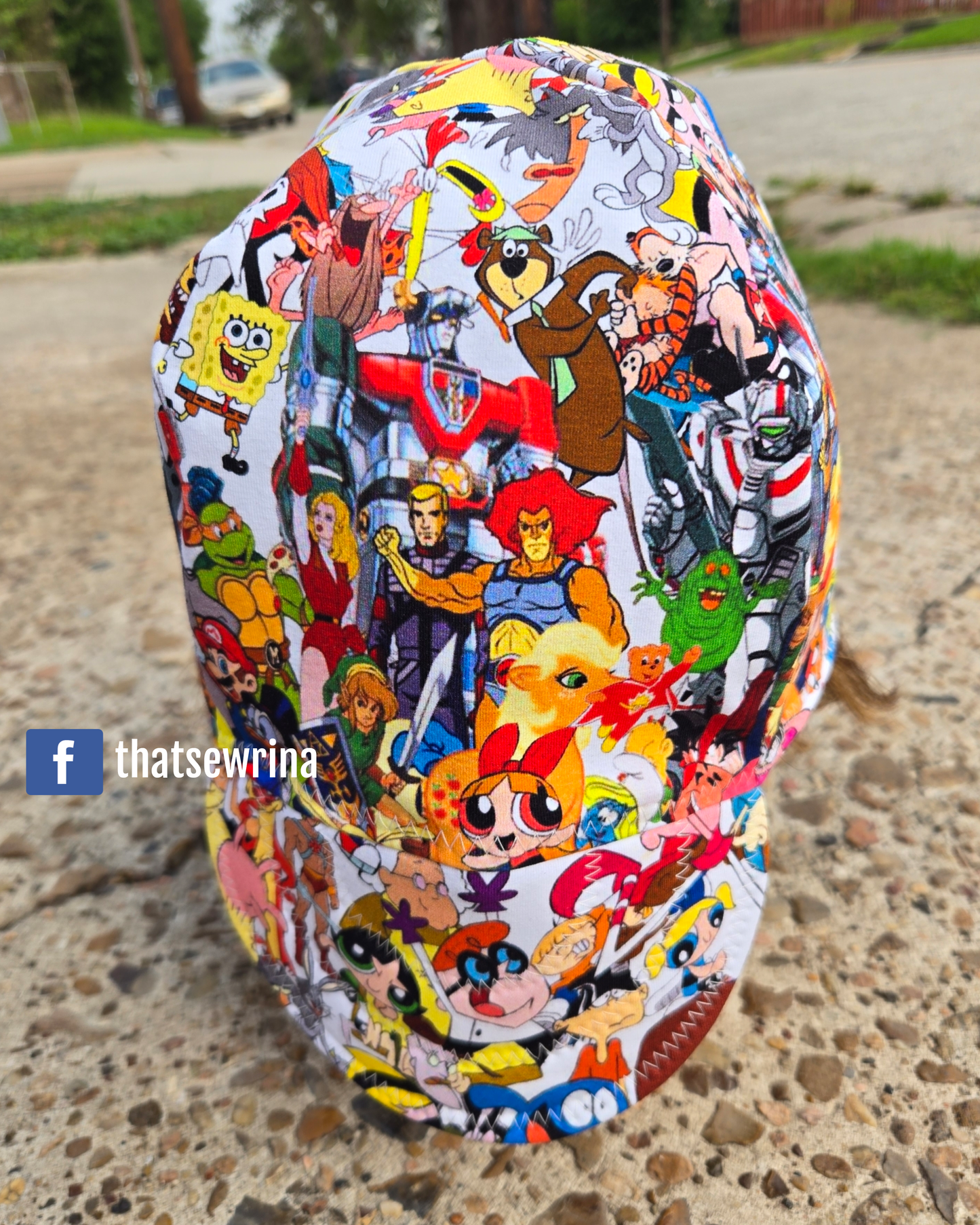 **Limited Quantity** Welding Cap Old Skool 80s & 90s Cartoons