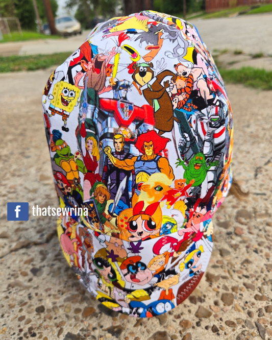 **Limited Quantity** Welding Cap Old Skool 80s & 90s Cartoons