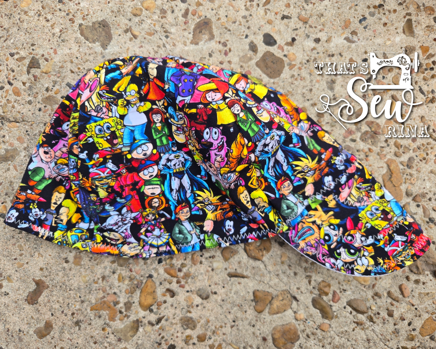 **Limited Quantity** Welding Cap Old Skool 90s Cartoons